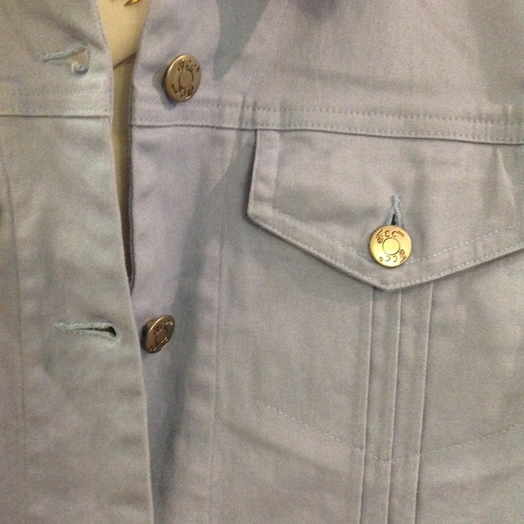 5/$20 TRADITION L blue cotton Jkt - Picture 5 of 6